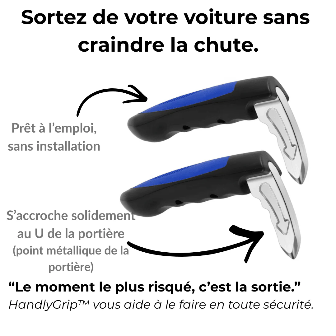 HandlyGrip™ –  Poignée d’aide voiture